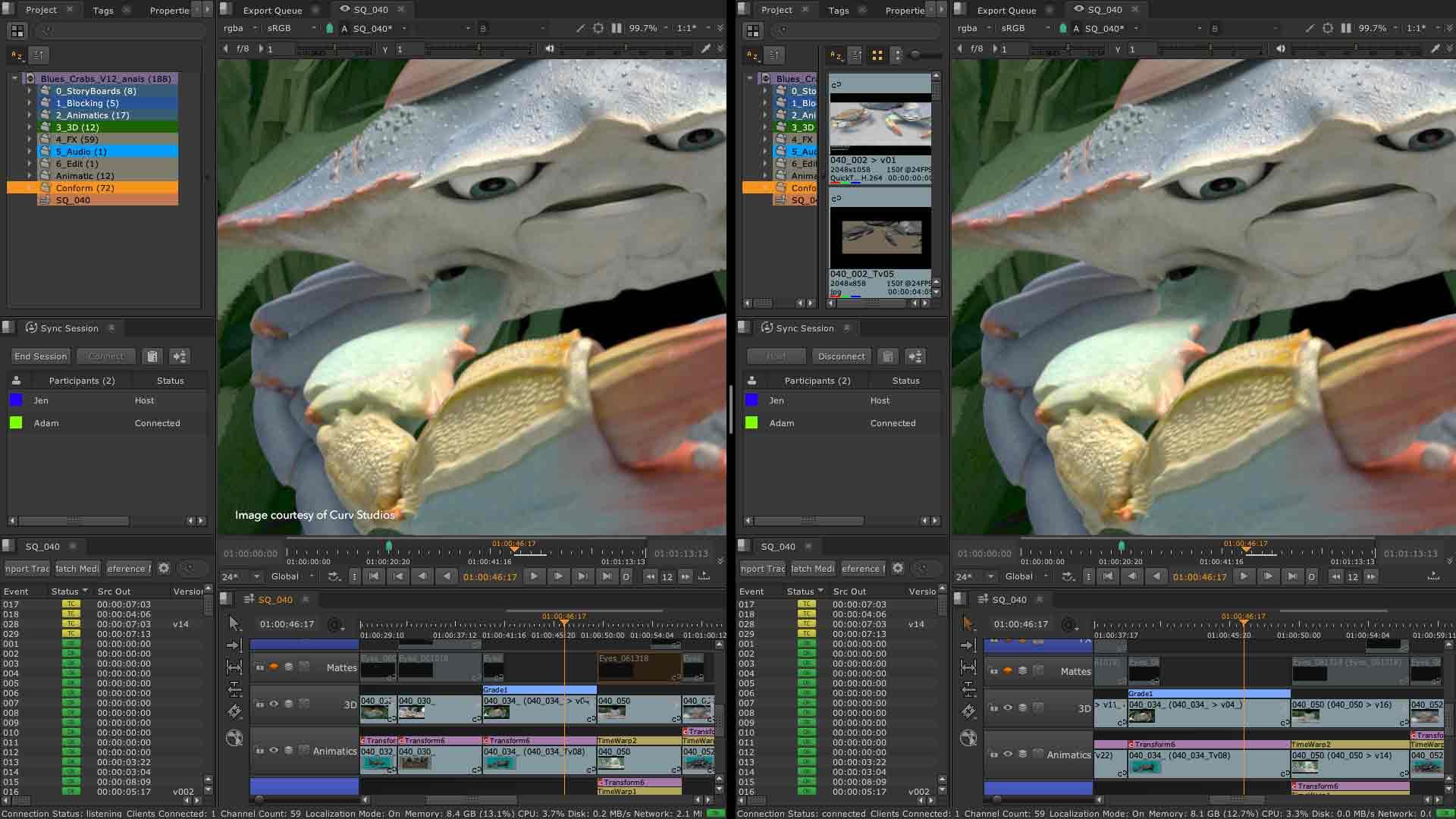 VFX Editing and Management Foundry
